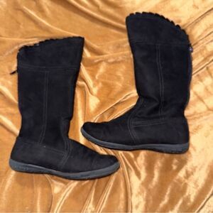 Girls Youth Size 3 Austin Clothing Co Knee Boots, Soft, Zip Up, Lightweight